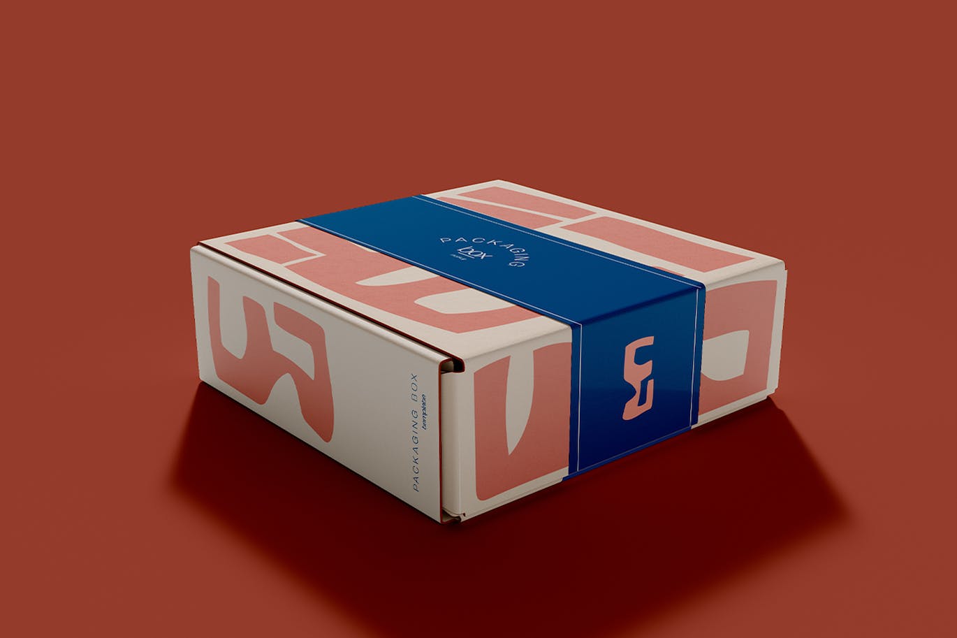 纸盒包装展示样机模板 Packaging Box Mockup