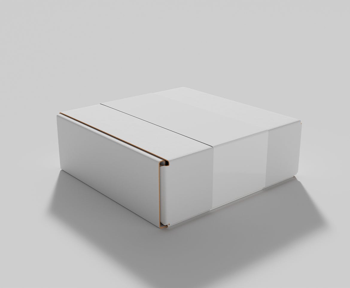 纸盒包装展示样机模板 Packaging Box Mockup