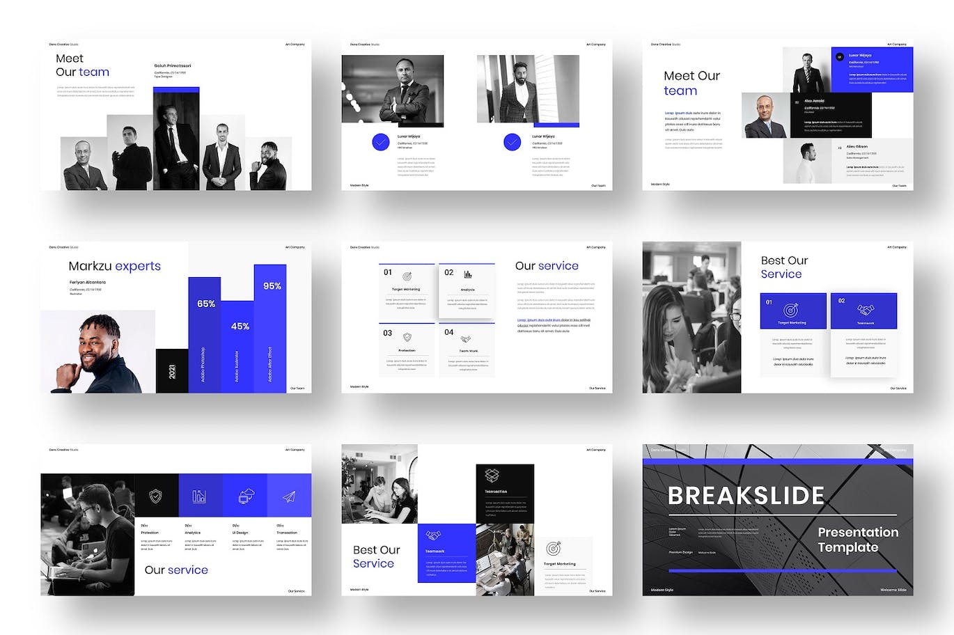 商业危机管理与应对策略Keynote幻灯片演示模板 Markzu – Business Keynote Template