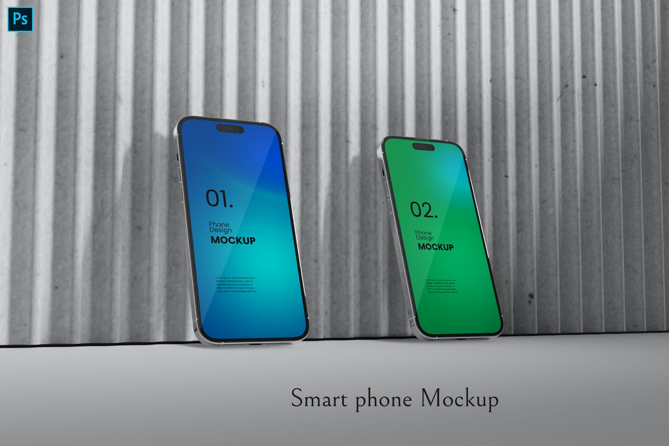 iPhone 14 Pro UI展示样机 Smartphone Mockup