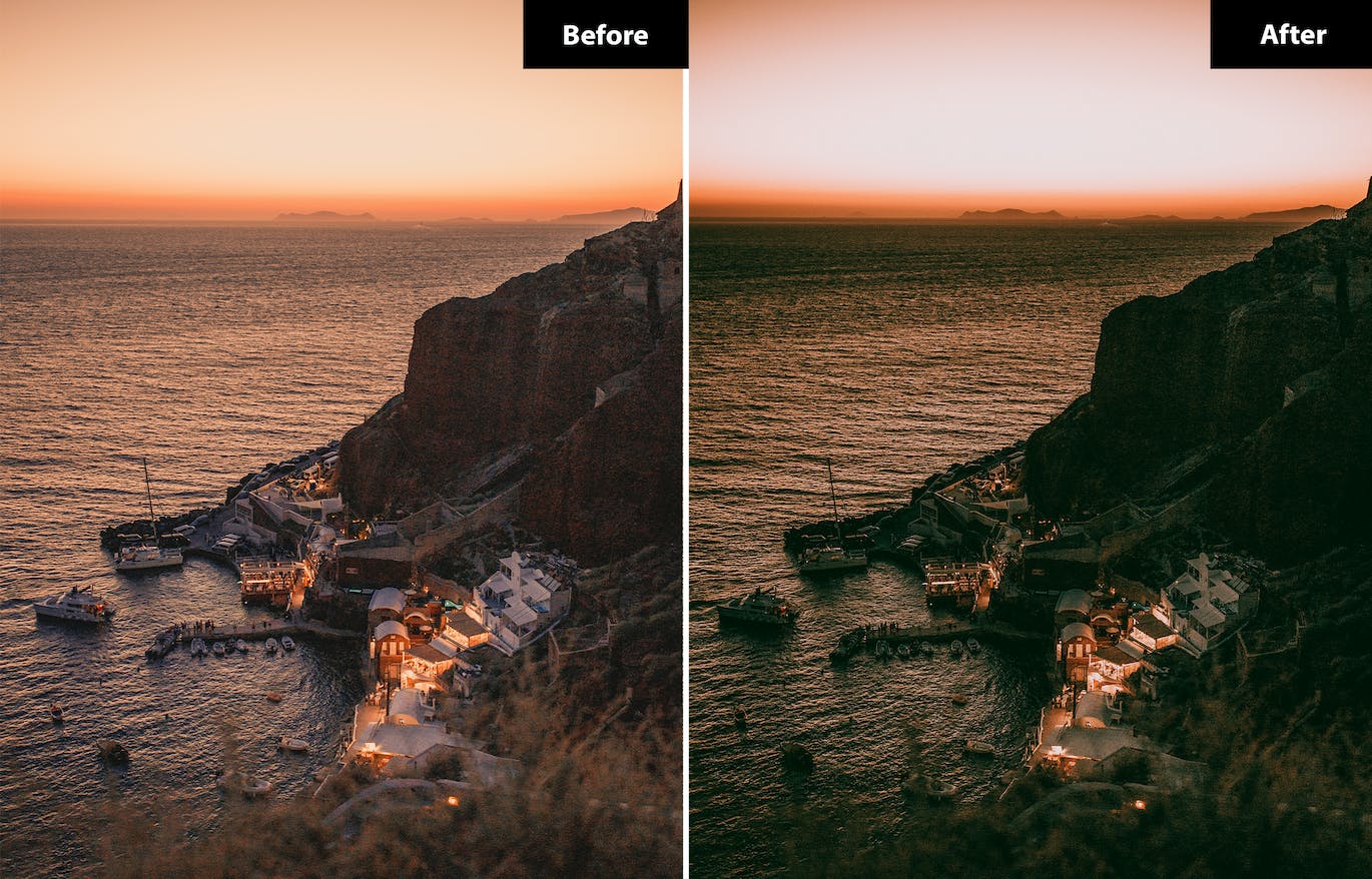 6 个日落照片后期效果处理 Lightroom 和 Photoshop 预设 6 Sunset Lightroom and Photoshop Presets