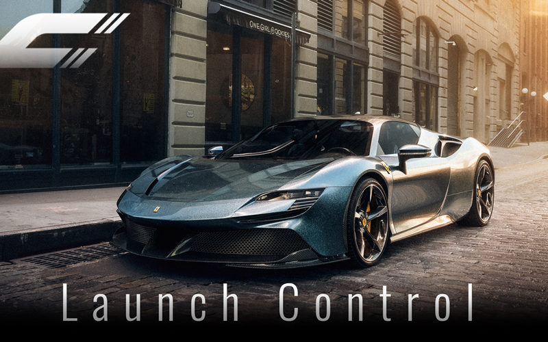 【Blender插件】Launch Control 1.3.21 三维汽车模型自动绑定工具_