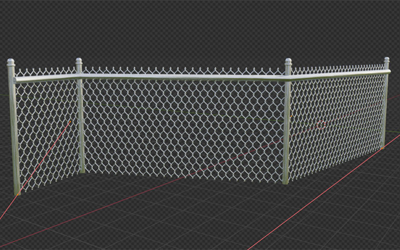 【Blender插件】Curvify 4.2 程序化曲线节点生成铁丝网锁链云窗帘预设_
