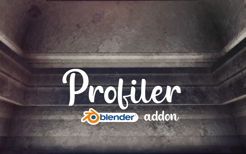 【Blender插件】Profiler 1.6.1 创建形状精美的配置文件_