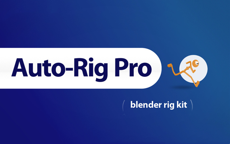 【Blender插件】Auto-Rig Pro 3.68.24+Quick Rig 1.25.17 三维人物角色动作自动绑定_