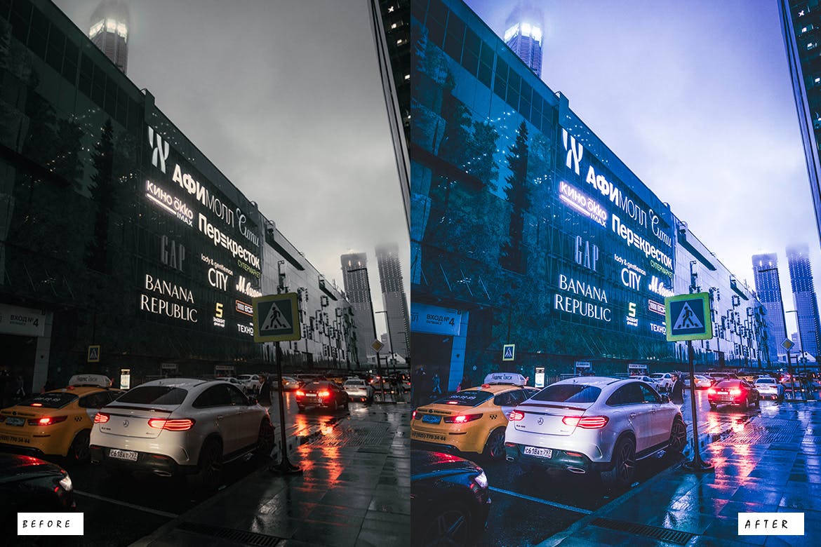 15 个霓虹灯街头摄影照片后期调色高级 Lightroom 预设 15 Neon Premium Lightroom Presets