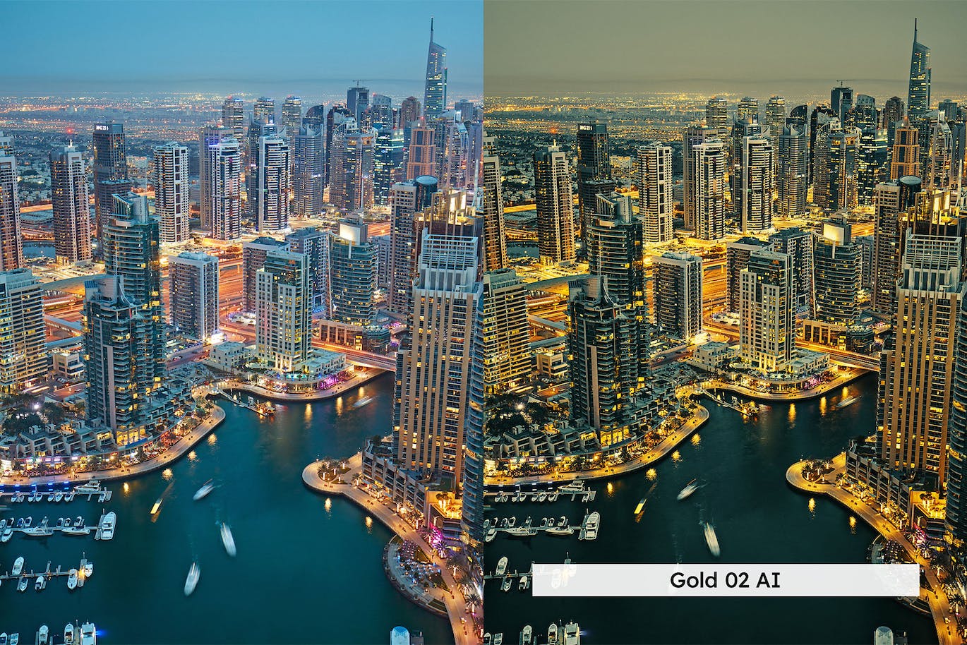 20 个迪拜旅行照片调色 Lightroom 预设和 LUT 20 Dubai Lightroom Presets and LUTs