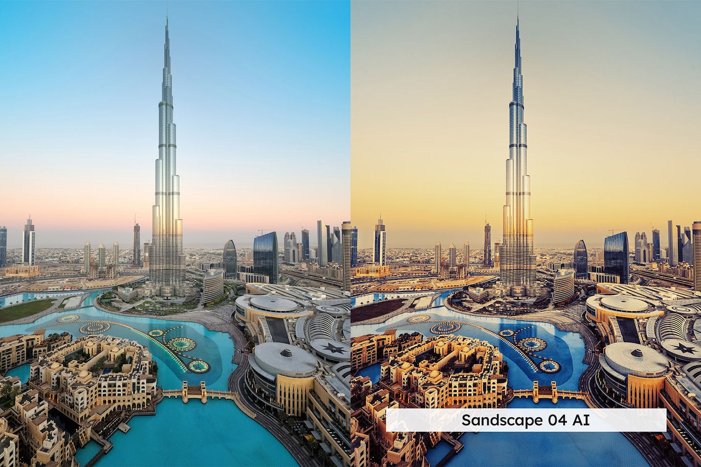 20 个迪拜旅行照片调色 Lightroom 预设和 LUT 20 Dubai Lightroom Presets and LUTs