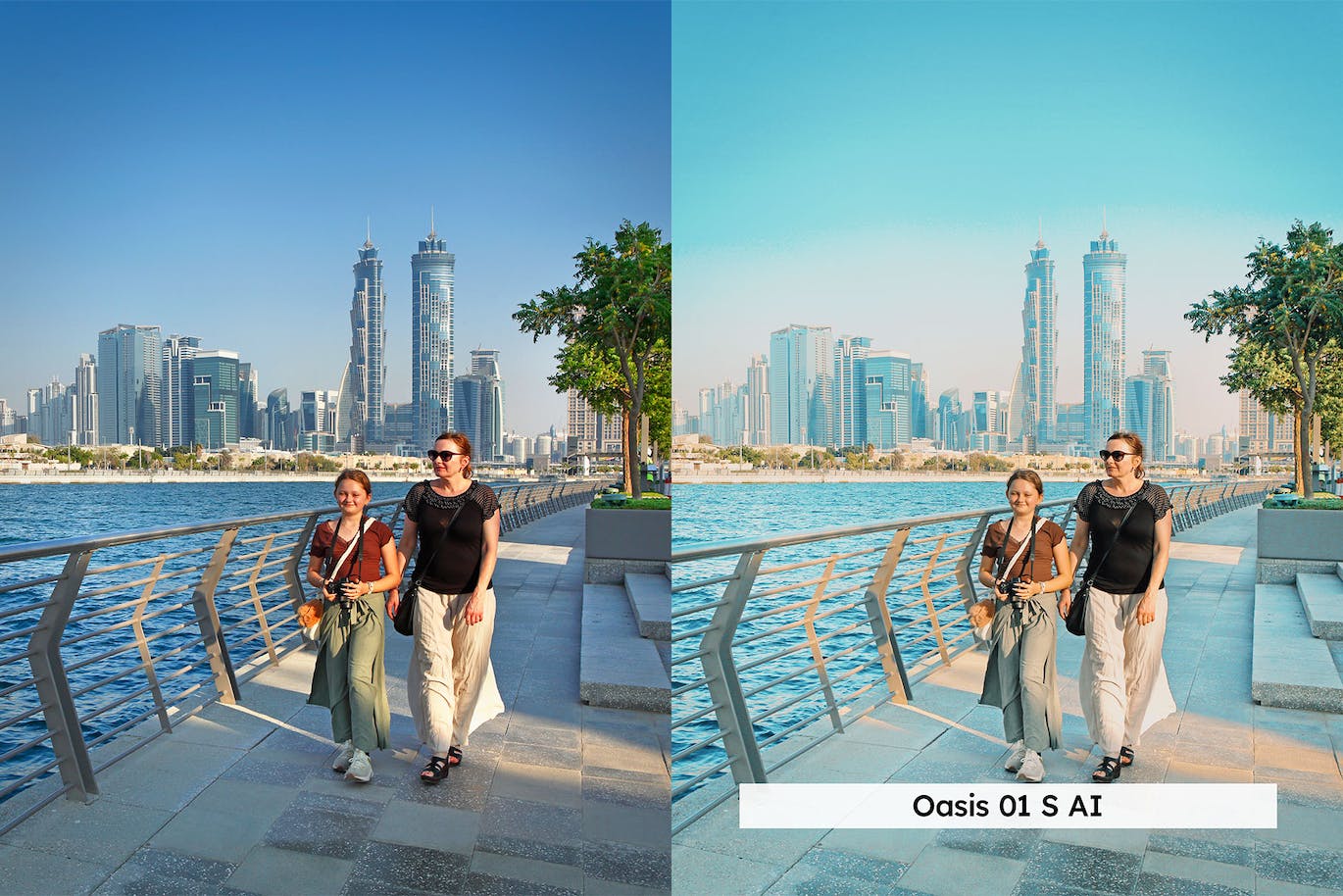 20 个迪拜旅行照片调色 Lightroom 预设和 LUT 20 Dubai Lightroom Presets and LUTs