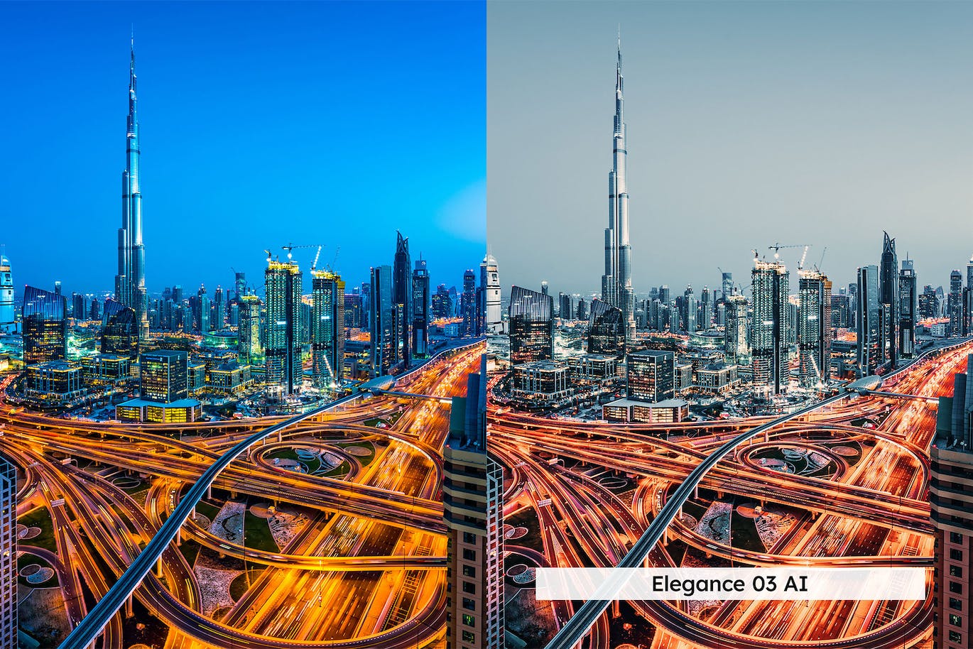 20 个迪拜旅行照片调色 Lightroom 预设和 LUT 20 Dubai Lightroom Presets and LUTs