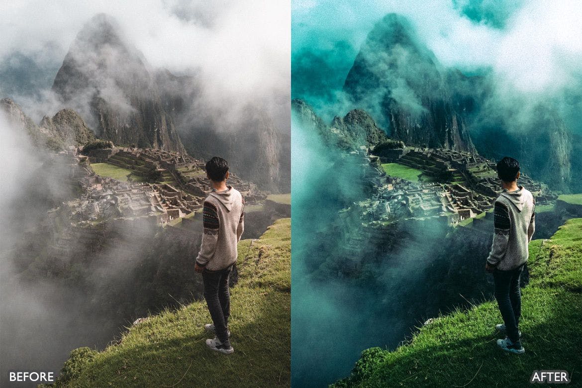 橙色和青色电影旅行 Lightroom 预设 Orange &#038; Teal Cinematic Travel Lightroom Presets