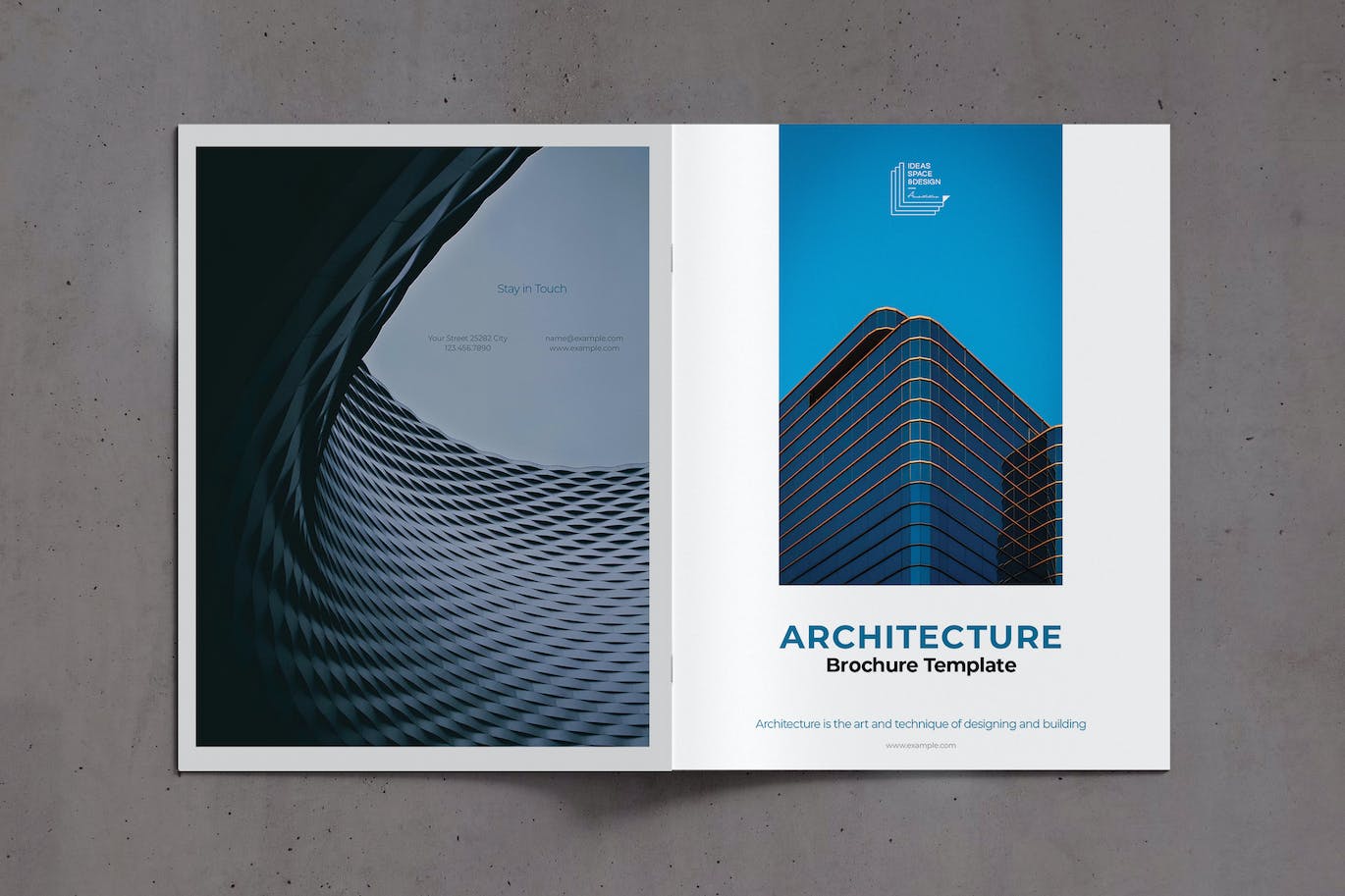 建筑宣传册项目模板 Architecture Brochure Project Template