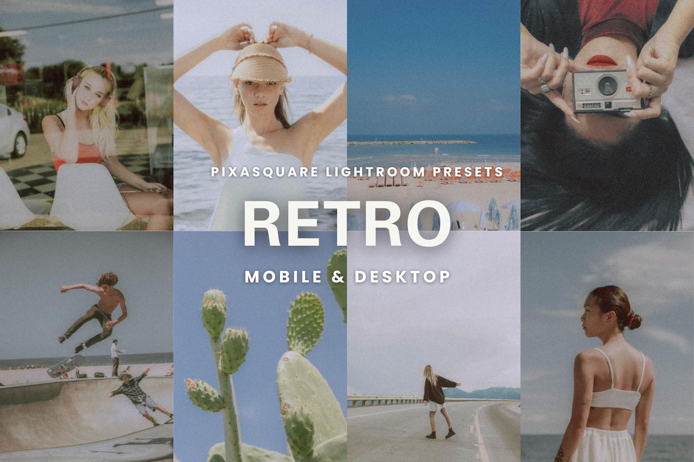 复古电影照片效果调色 Lightroom 预设 Retro Lightroom Presets