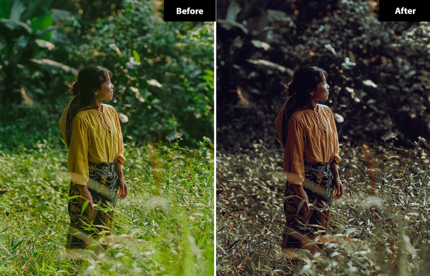 6 个郊游/野营照片后期调色处理 Lightroom 和 Photoshop 预设 6 Wanderlust Lightroom and Photoshop Presets