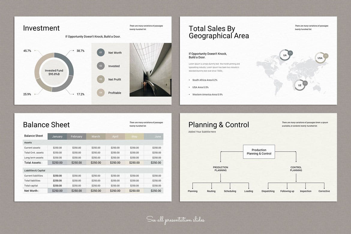 年度报告 PowerPoint 演示模板 Annual Report PowerPoint Presentation Template