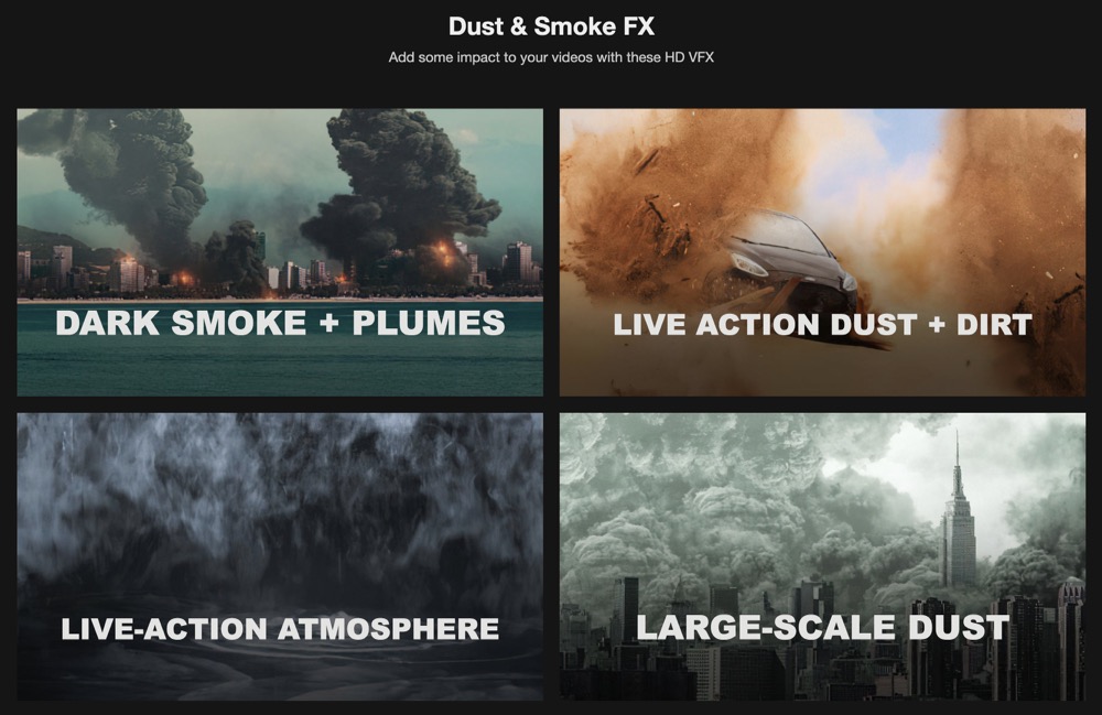 🔥Production Crate – Dust &#038; Smoke FX Collection 视频烟雾叠加 15GB MOV