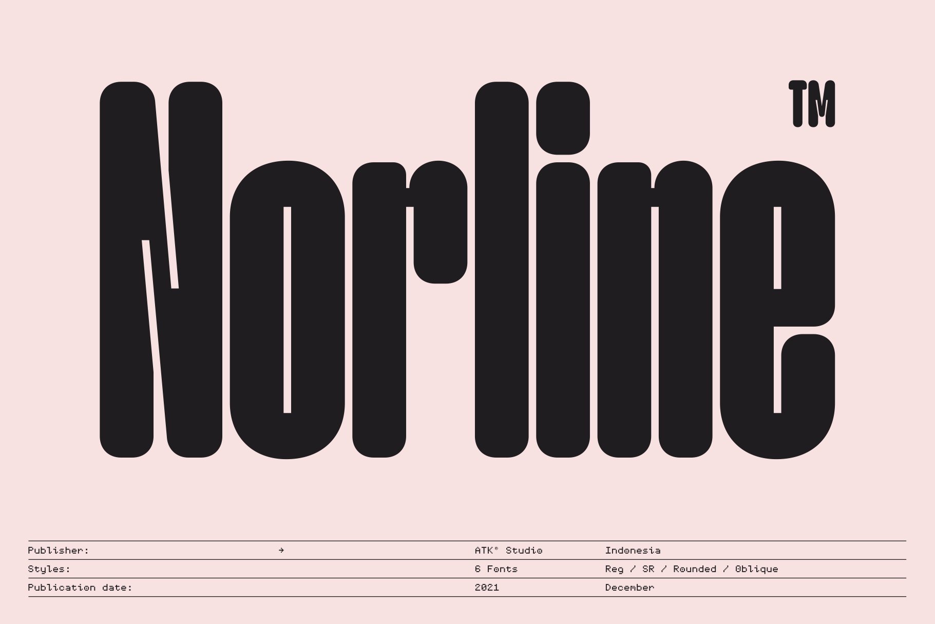 Norline - Font Family 现代清晰易读 新的粗体无衬线字体 -