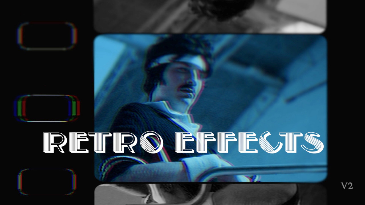 Retro Effects V2 Final Cut Pro X 10种复古视频效果 -