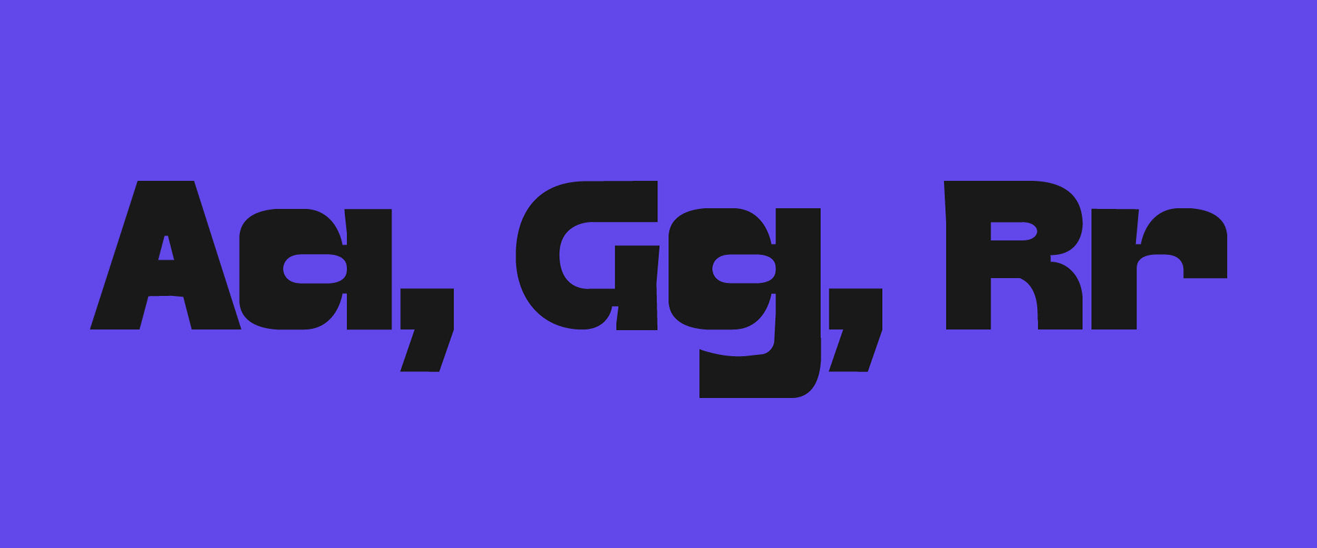 GIN - Grotesk Type 古怪、有趣时髦类型字体 -