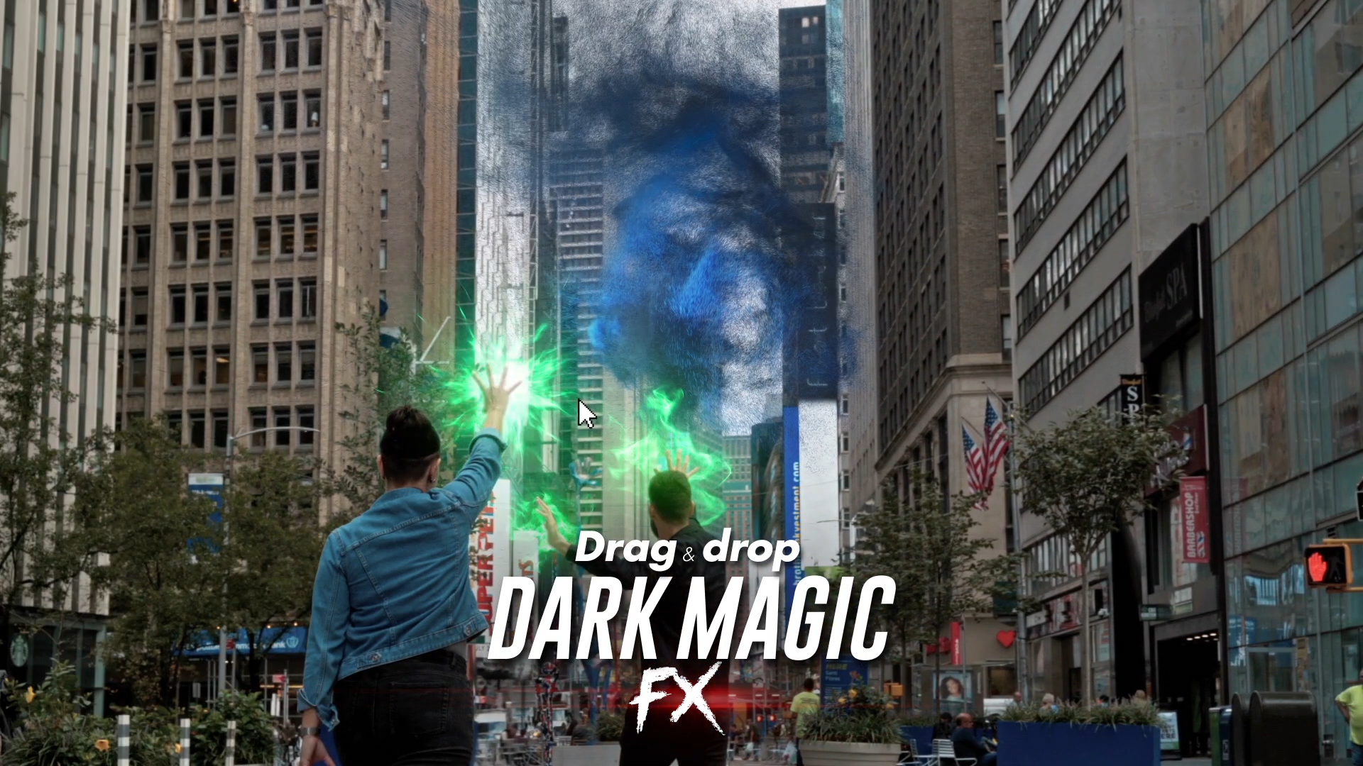 BIGFILMS - DARK MAGIC Pack 魔法的力量 能量 法术 火焰 220多种4K魔法效果 -