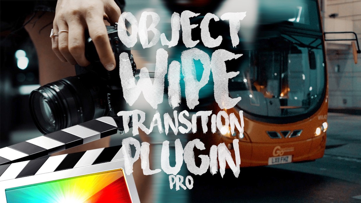 FCPX插件 - 53个无缝擦除遮罩过渡预设 Ryan Nangle Object Wipe Transition Pro -