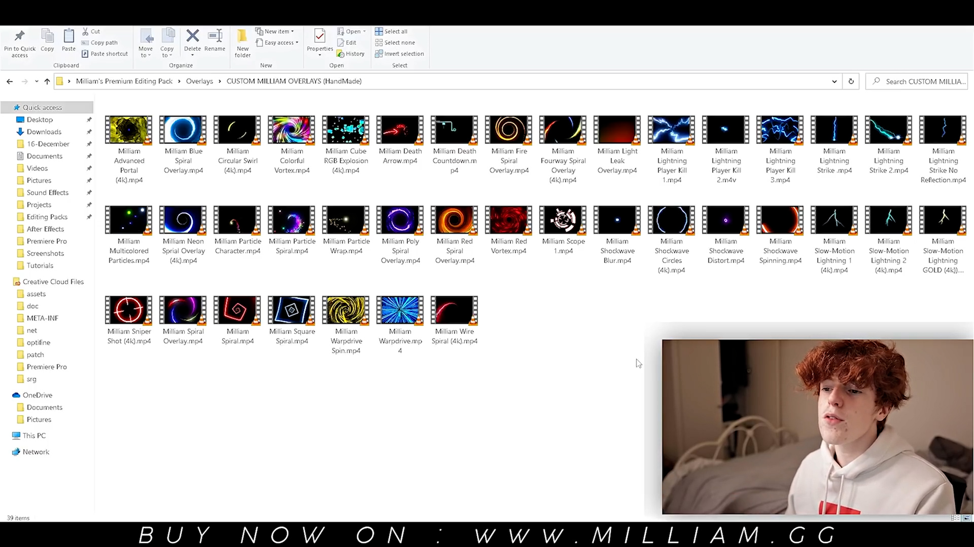 Milliam’s PREMIUM Editing Pack 视频编辑包、过渡、叠加、SFX音效、预设、AE项目文件、PR项目文件 -