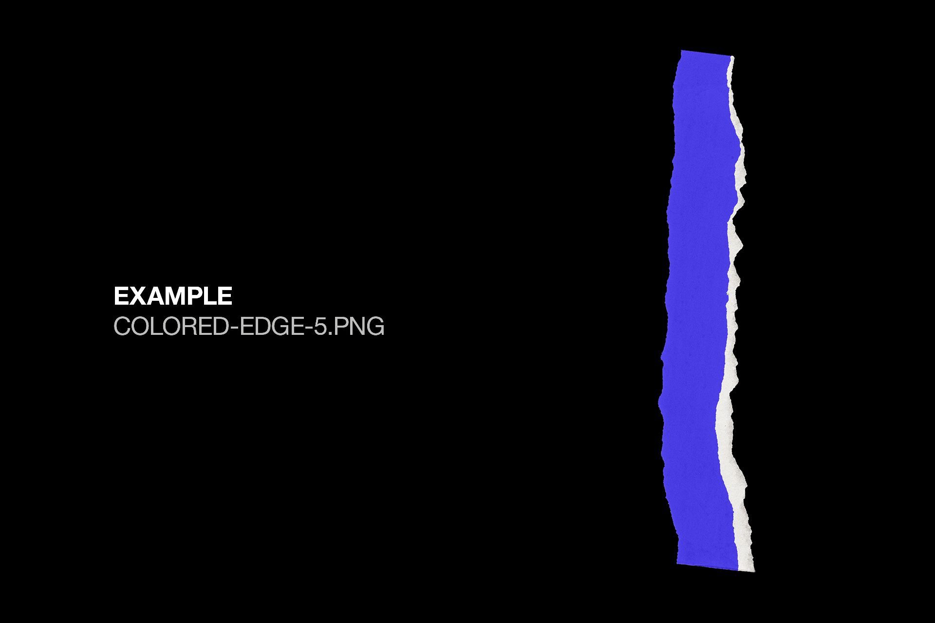 Edges.zip - Torn Paper Textures 高级撕裂的纸张纹理PNG -