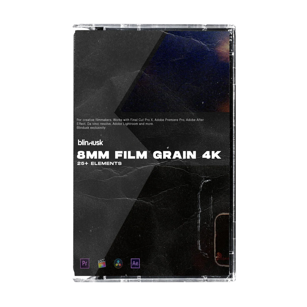 Blindusk 8mm FILM GRAIN 4K UHD ProRes 422 Quicktime 4K 胶片颗粒 -