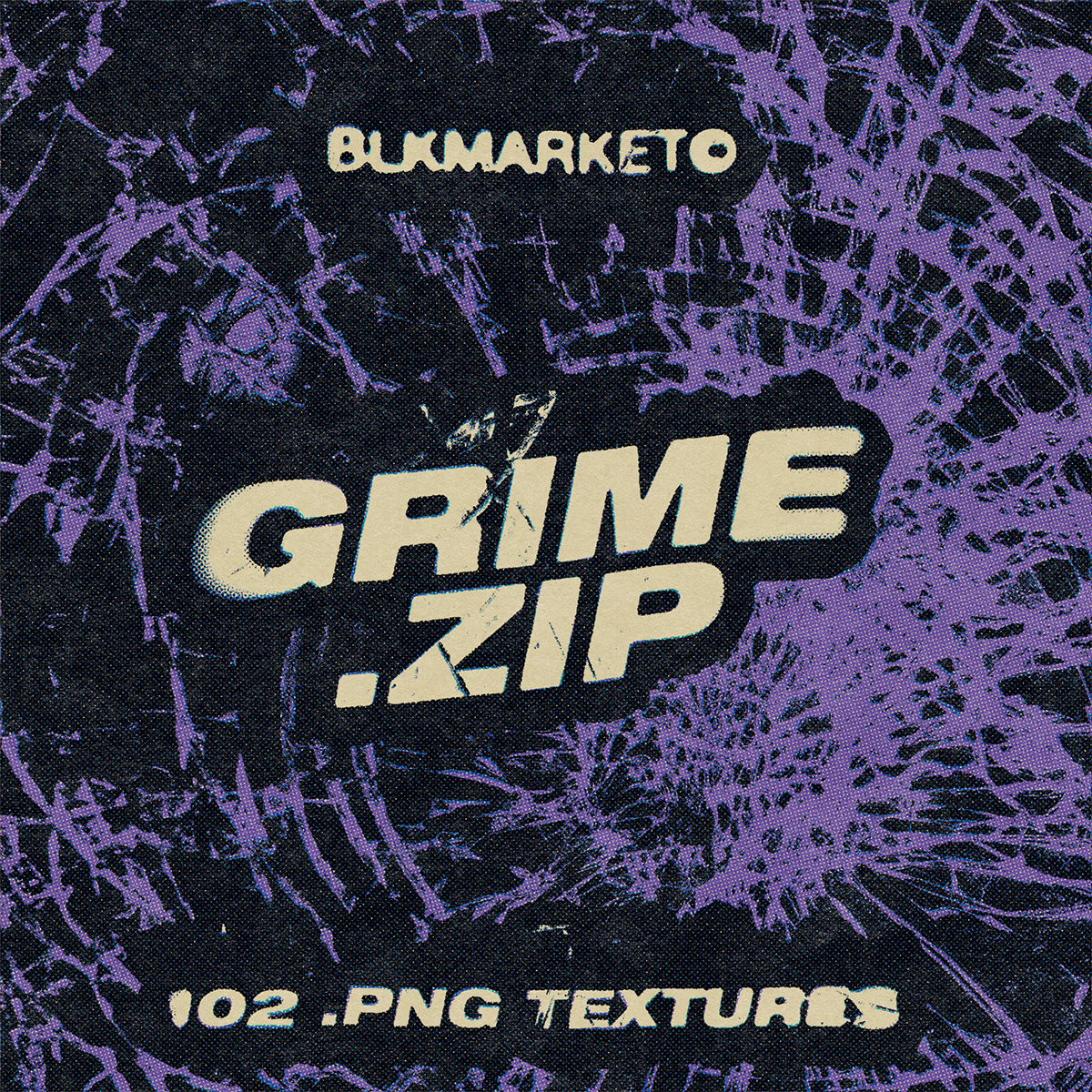 BLKMARKET Grime 100+PNG TEXTURES纹理污垢叠加 -