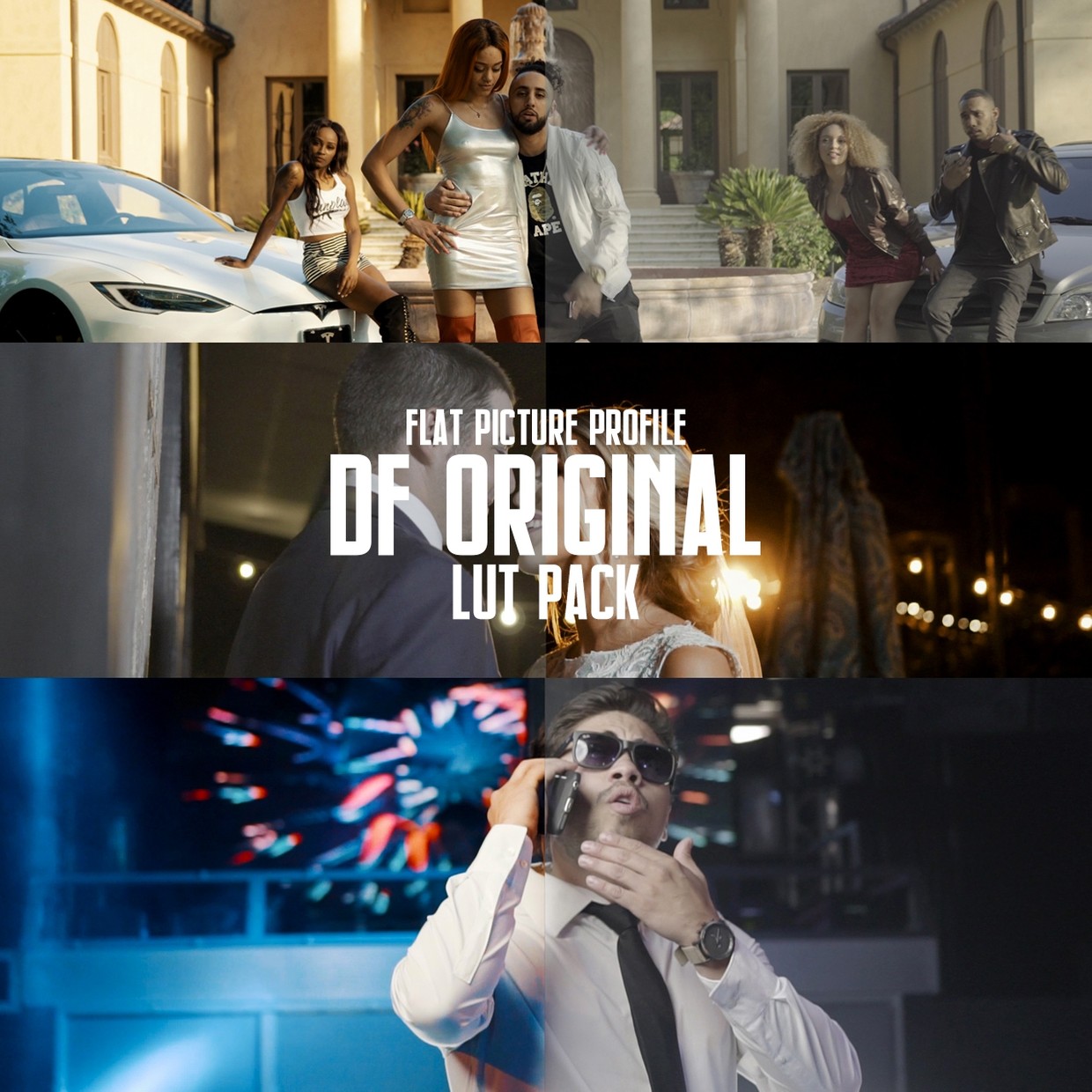 橙色和蓝绿色低光 DF Original LUT Pack 3 Cinematic LUTs -