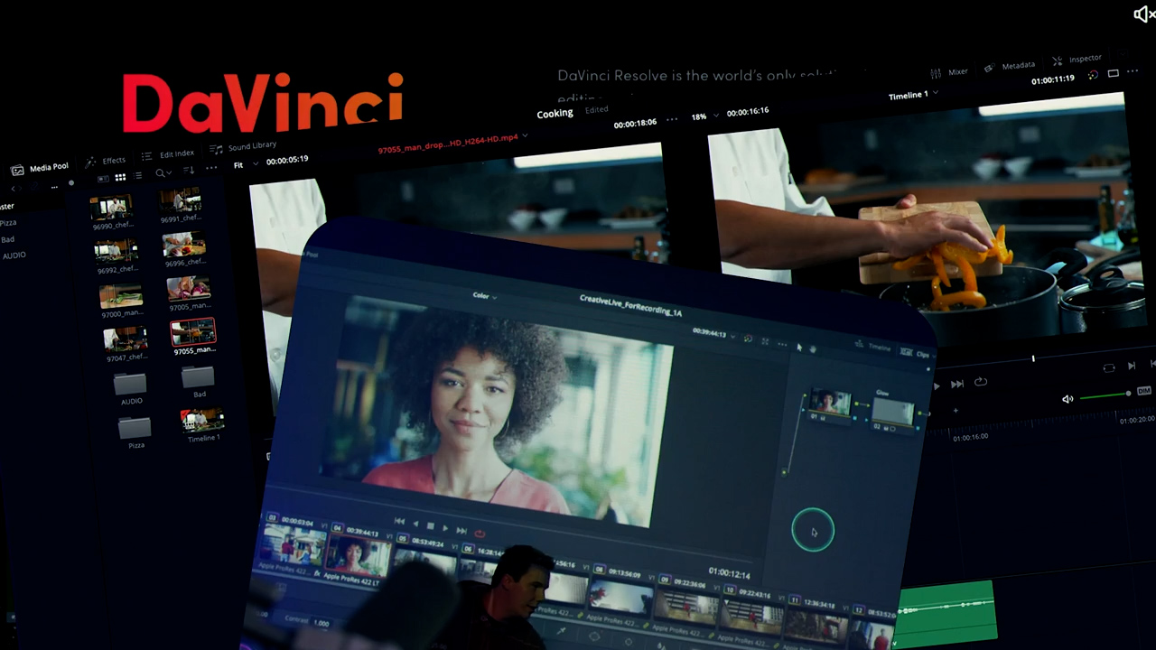 CreativeLive - Color Correction in DaVinci Resolve 达芬奇中的色彩校正课程 -