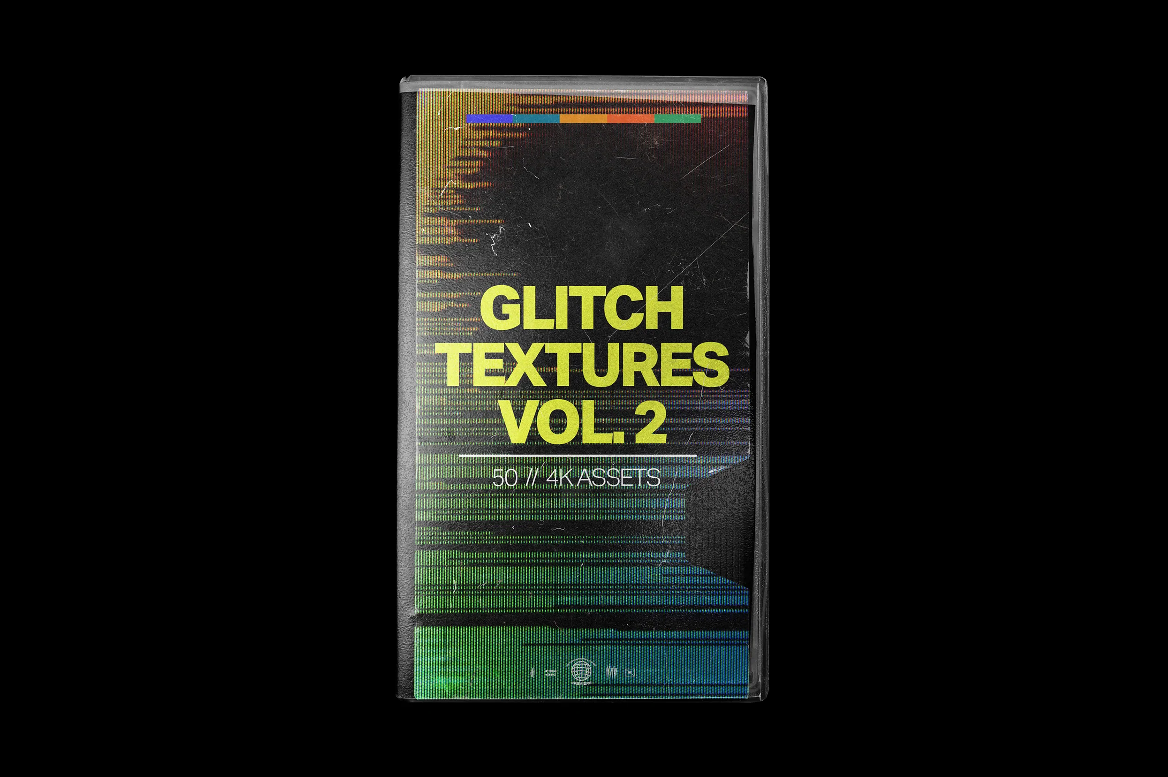 Tropic Colour GLITCH TEXTURES VOL.2 50个毛刺纹理和故障过渡 -