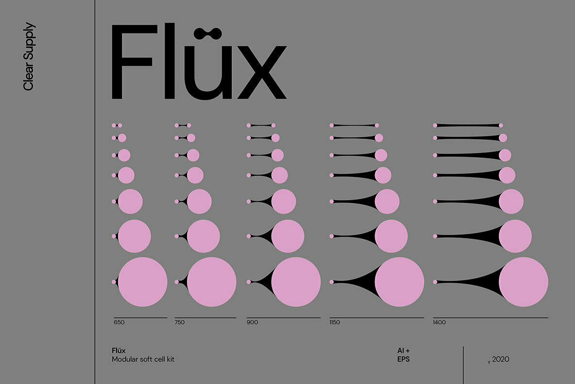 100个矢量元球结构模块化构建套件 Flüx（6093） -