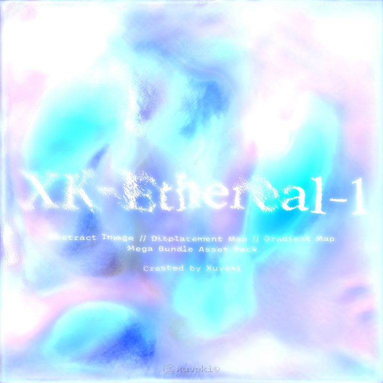 190个高质量抽象的扭曲2D视觉渐变贴图XK-ETHEREAL-1（5038） -