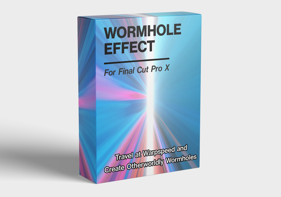 FCPX插件：虫洞曲速透视效果包 Wormhole Effect Plug In - Final Cut Pro（5256） -