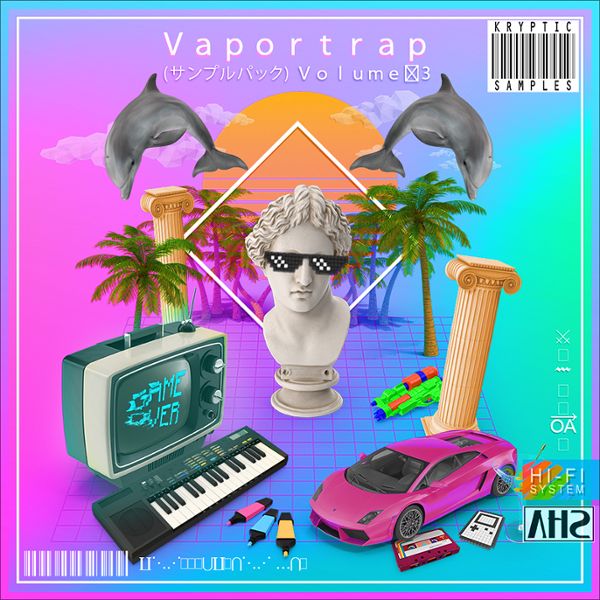 90年代蒸汽波复古VHS怀旧效果 Vaportrap3（4791） -