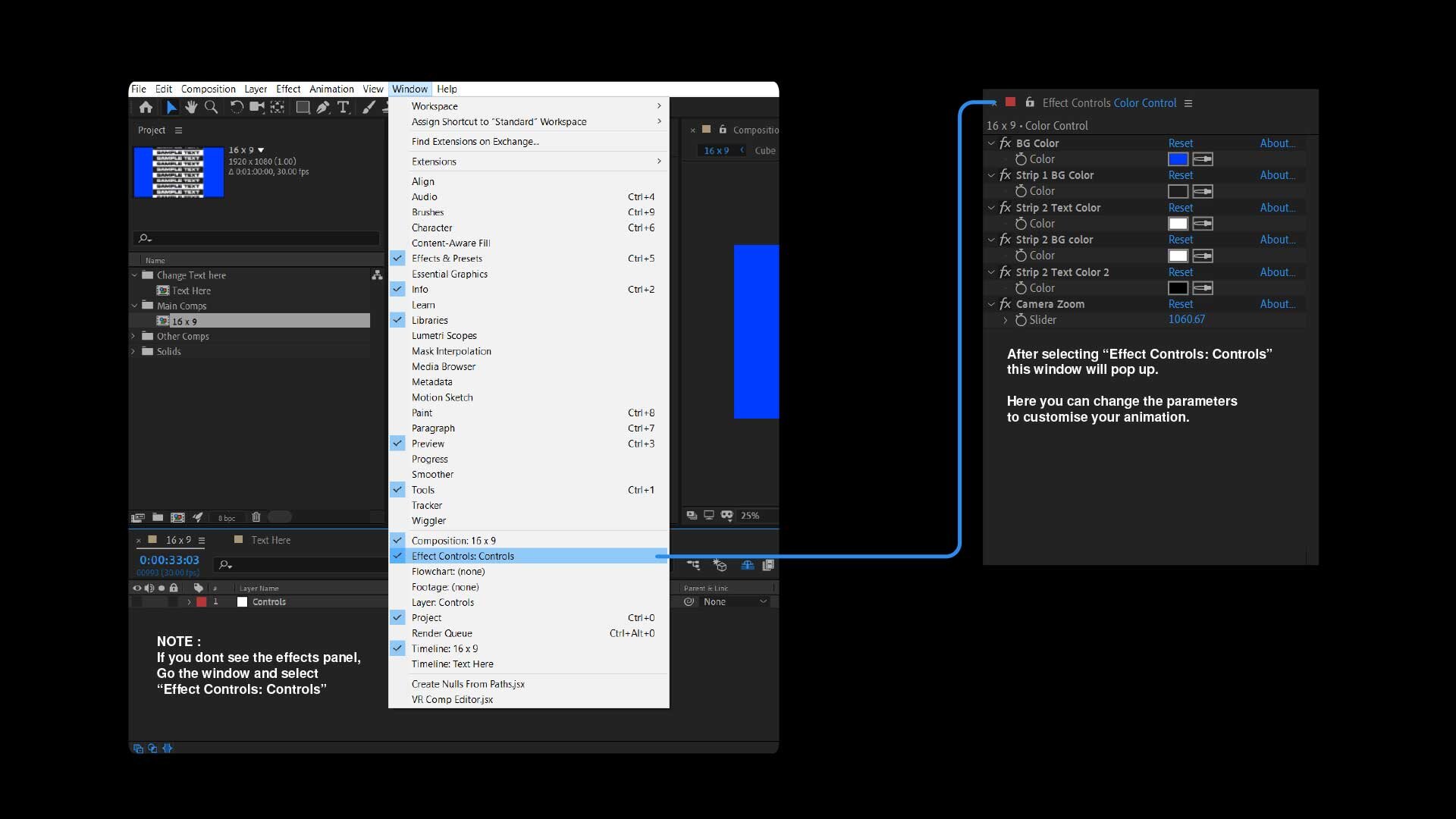 Collabstudio 3D抽象高级动力学几何错版文字AE模板（4476） -