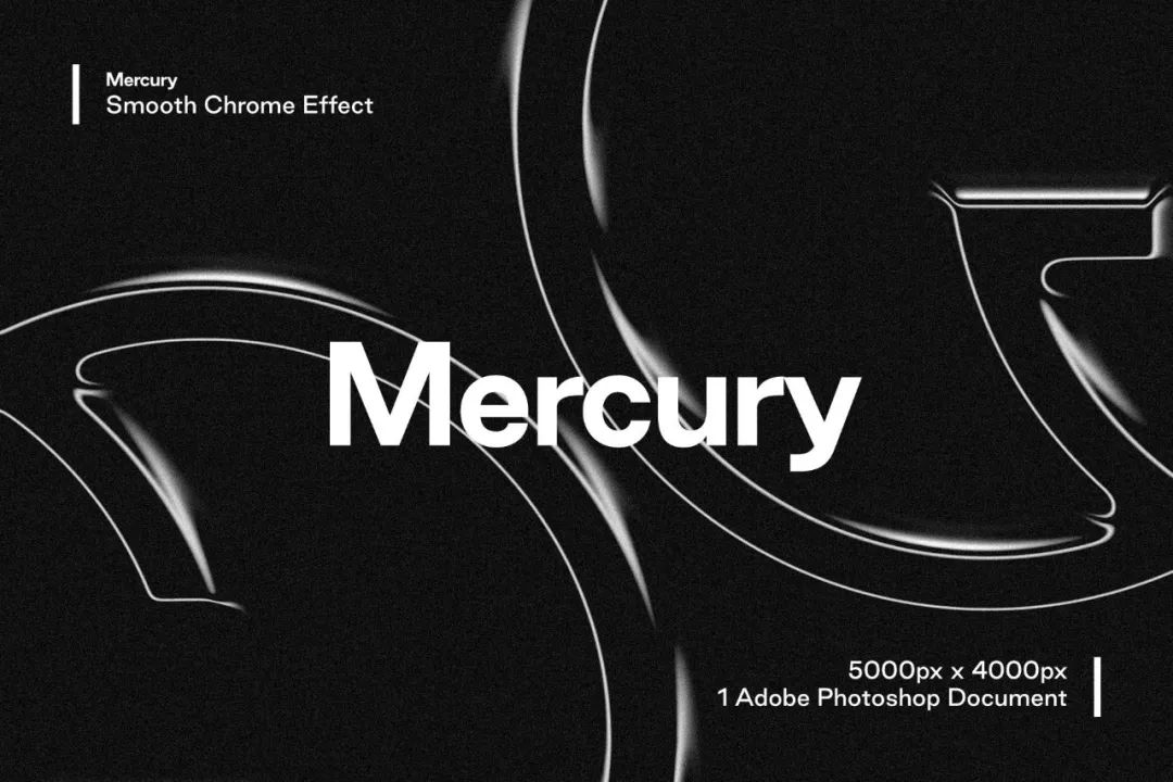 Studio 2am 超现实文字酸性化镀铬外观 Mercury（5113） -