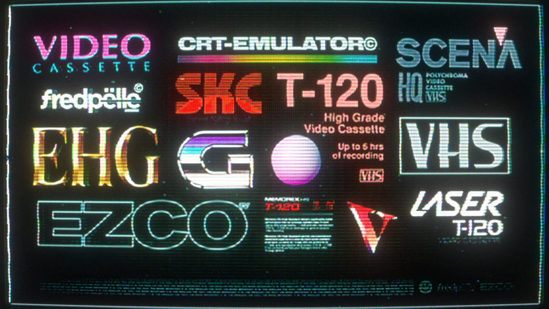 EZRA COHEN 科幻发光CRT美学仿真运动像素形状AE插件 CRT EMULATOR（5023） -