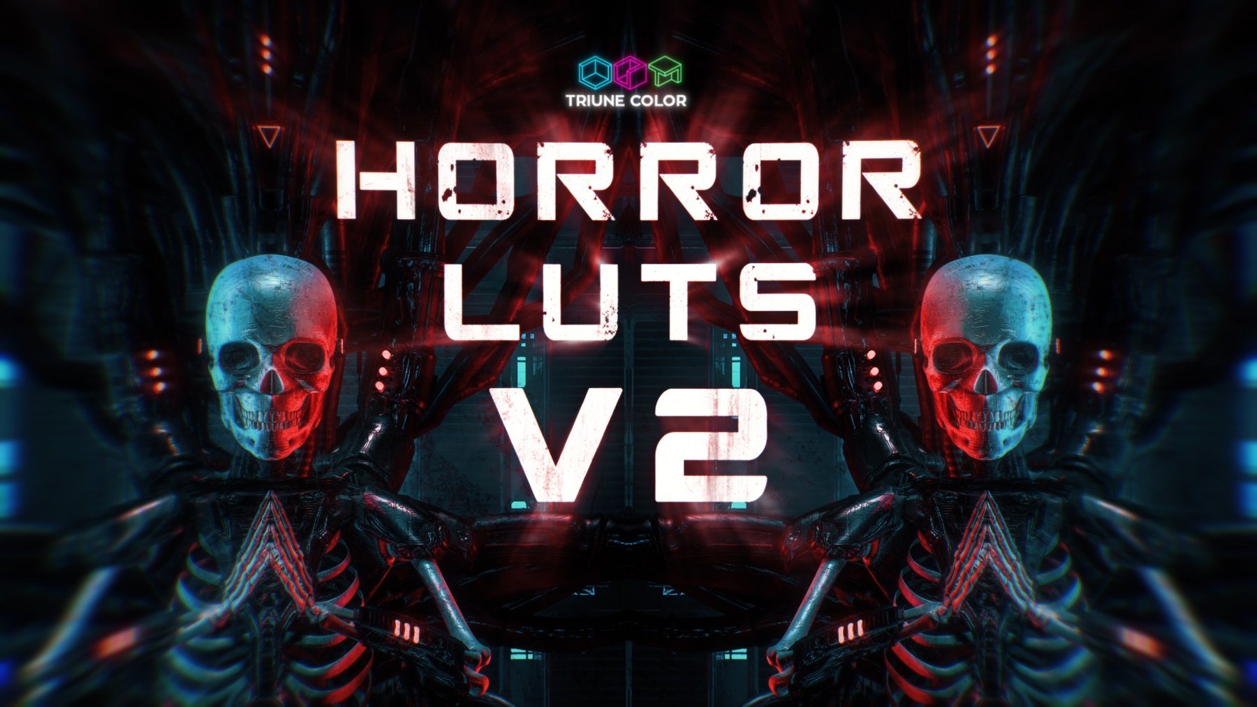 恐怖电影调色预设LUTS V2（3081）HORROR LUTS V2 -