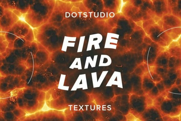 火和熔岩背景纹理素材 Fire and Lava Textures（3702） -