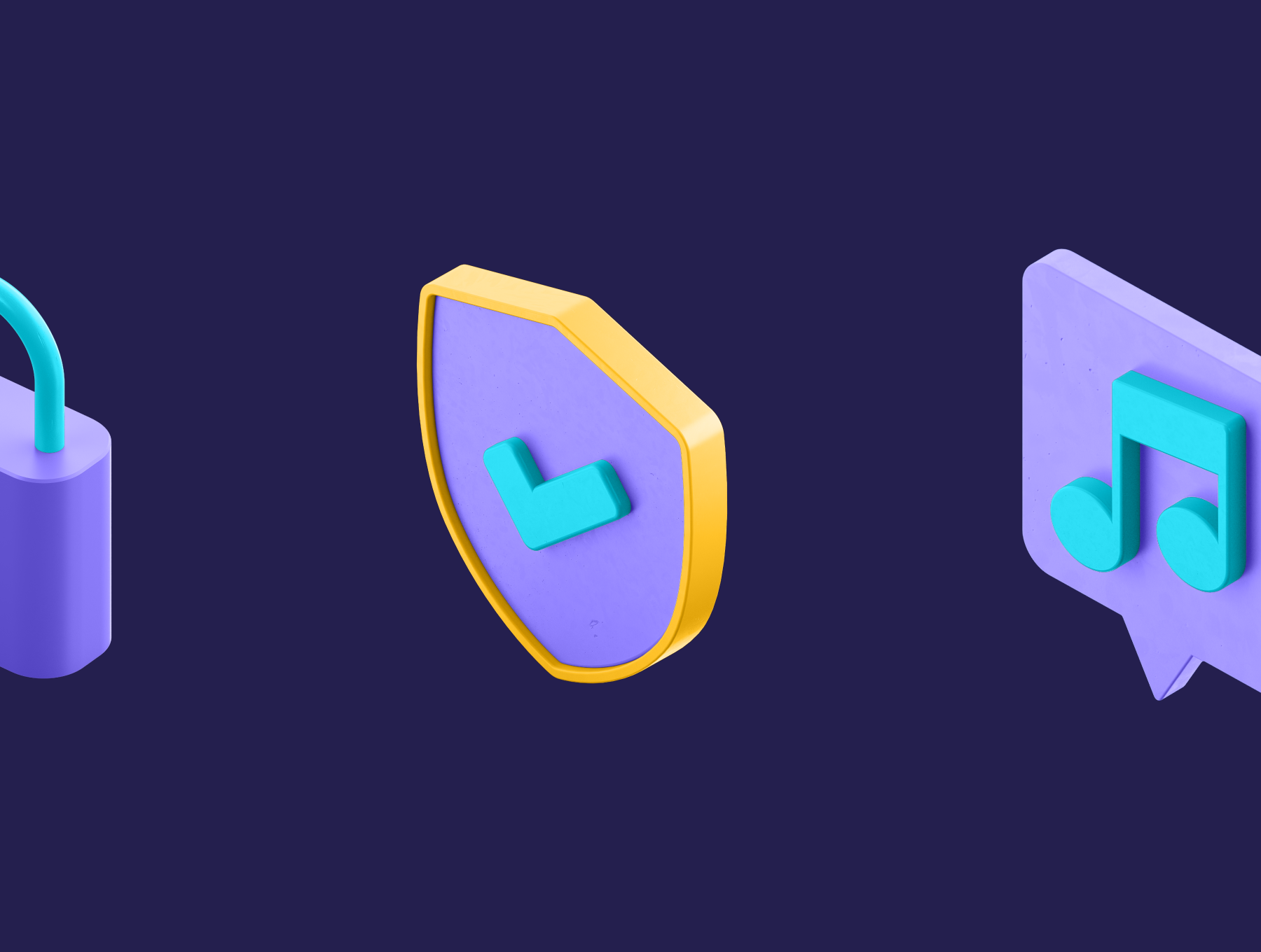 40多个多彩酷炫3D等距图标 3D Isometric Icons（3781） -