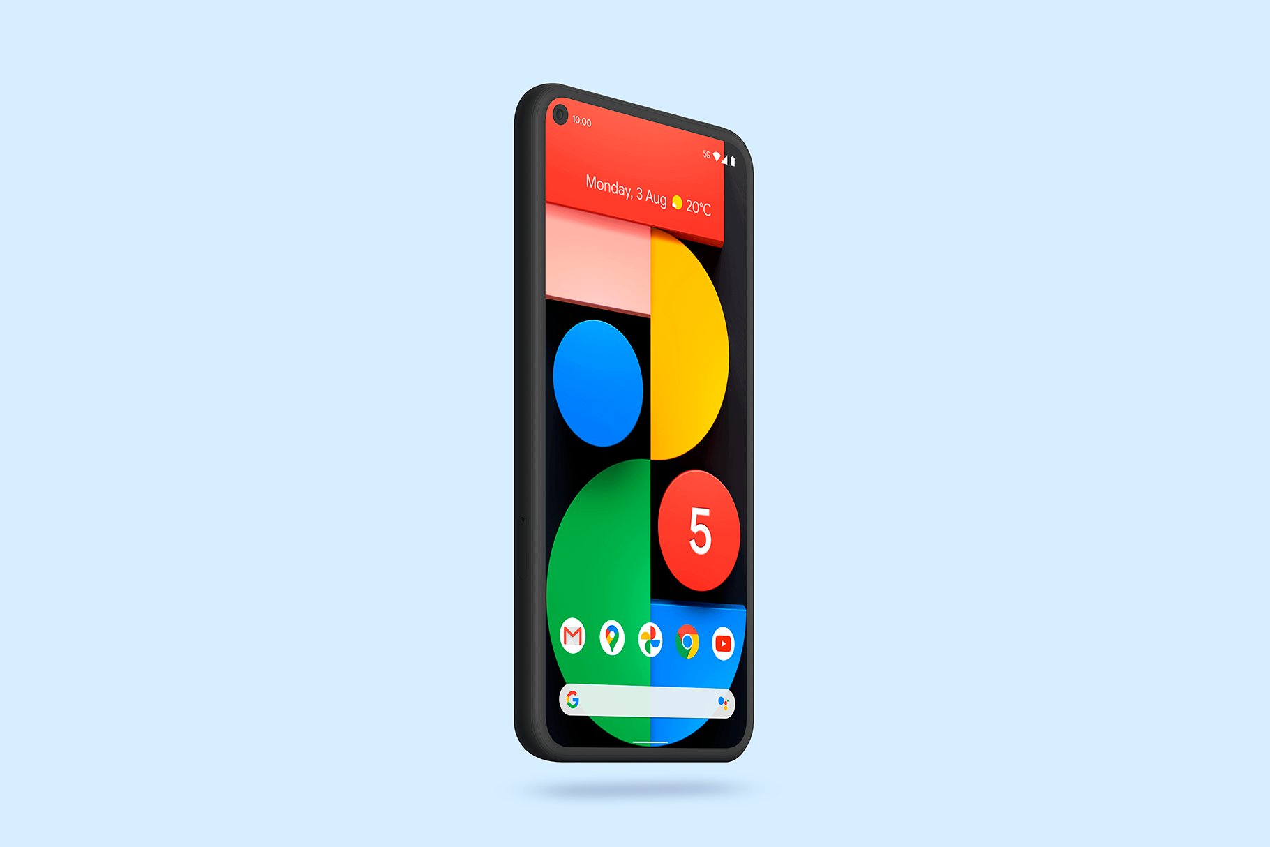 20个Pixel 5移动设备粘土模型场景样机 Pixel 5 - 20 Clay Mockups Scenes（3867） -