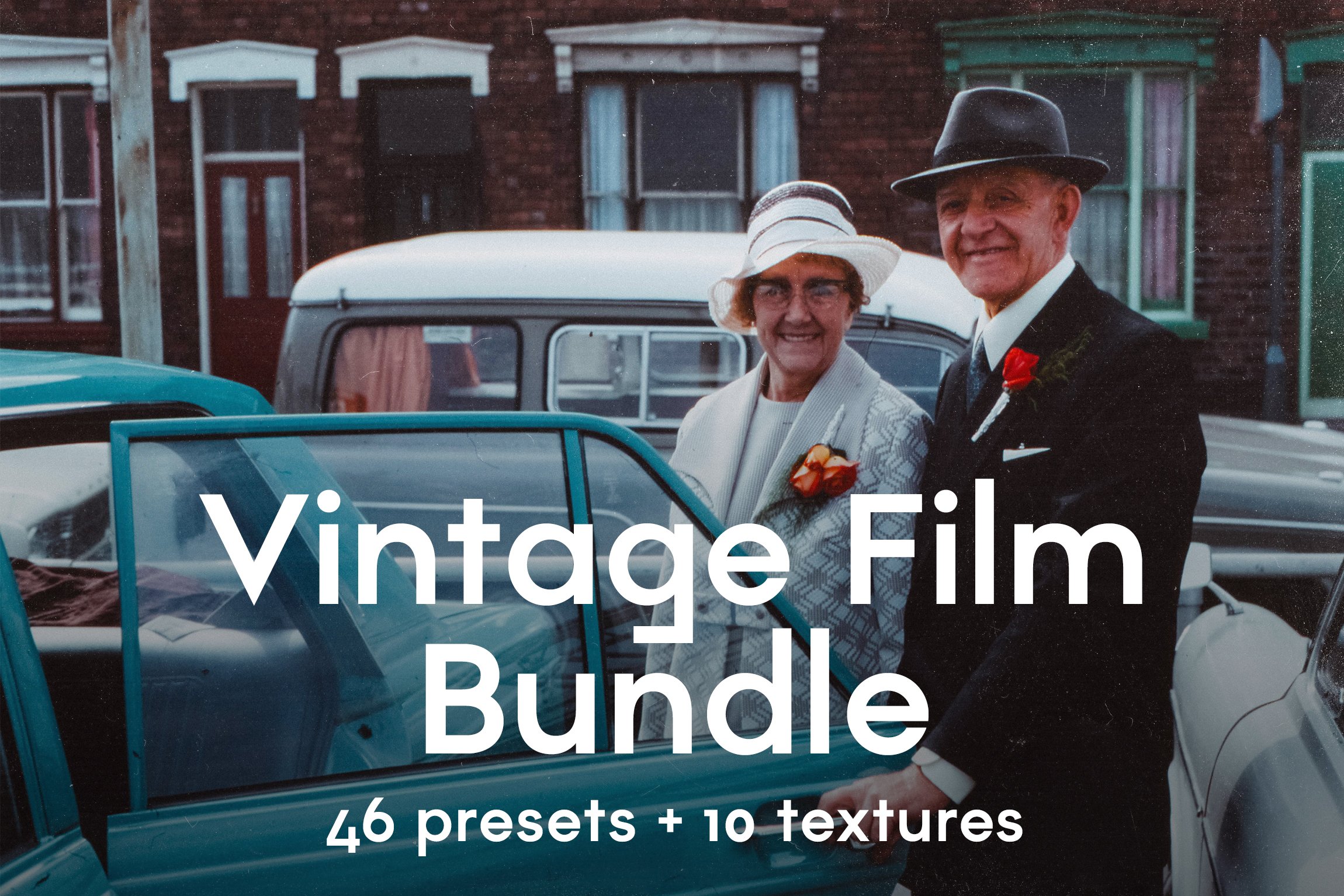 40多种经典真实灰尘划痕胶片纹理胶片预设独特套装 Vintage Film — LR Presets &#038; Textures（3875） -