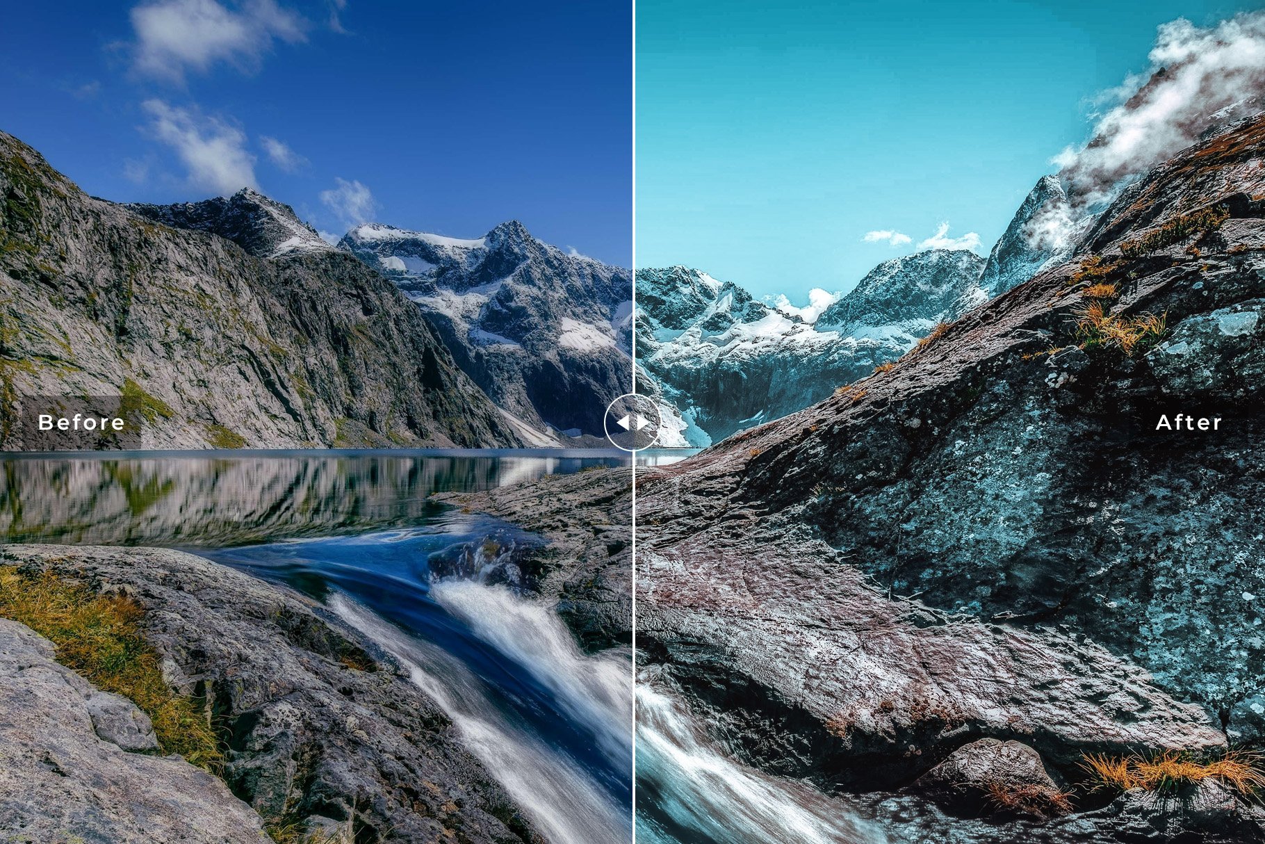 LR预设：高质量室外肖像风景旅行度 Fiordland Pro Lightroom Presets（3903） -