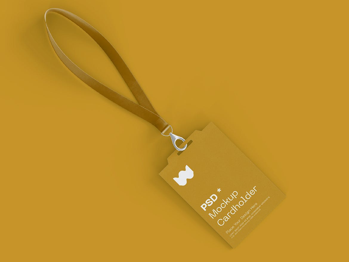 工作证/工牌设计样机 ID Badge Mockup（3944） -