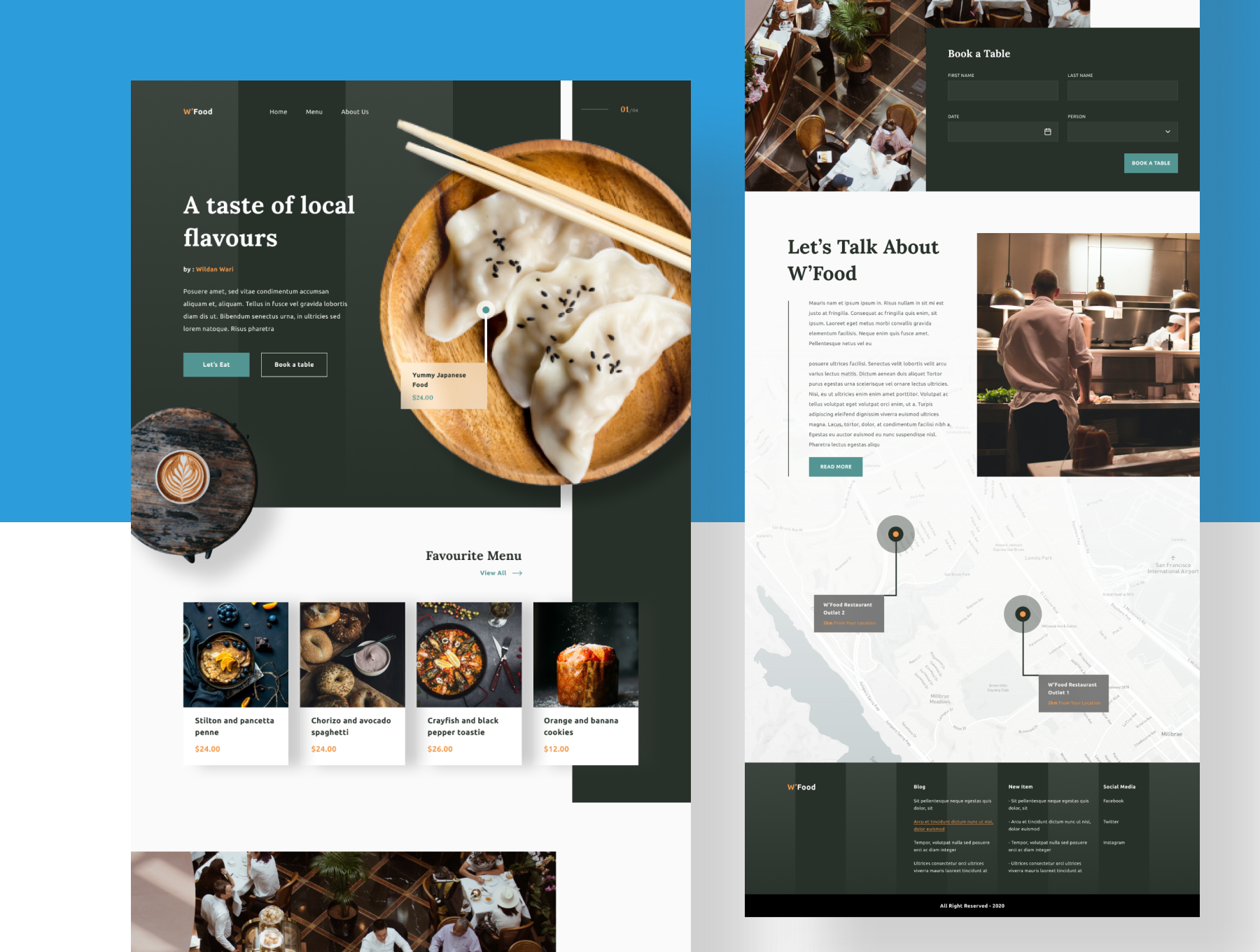 Wiloa 2.0 酒店工厂旅行社餐厅资料WEB UI-Kit  Wiloa 2.0 - Landing Page UI-Kit 8 33 PREVIEW（3476） -