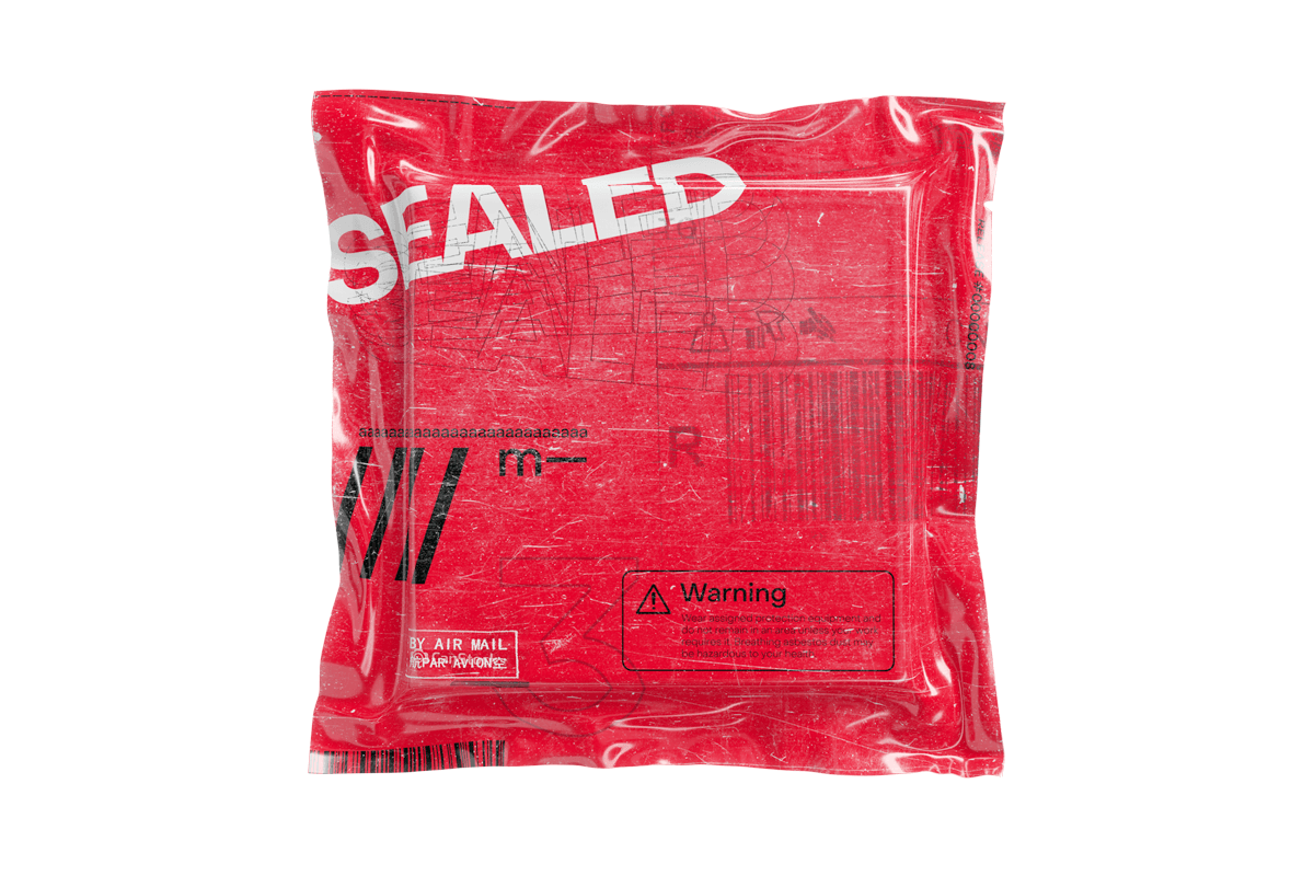 Martyr 高级艺术塑料密封袋样机包褶皱4K分辨率样机包 Sealed Bags（3442） -