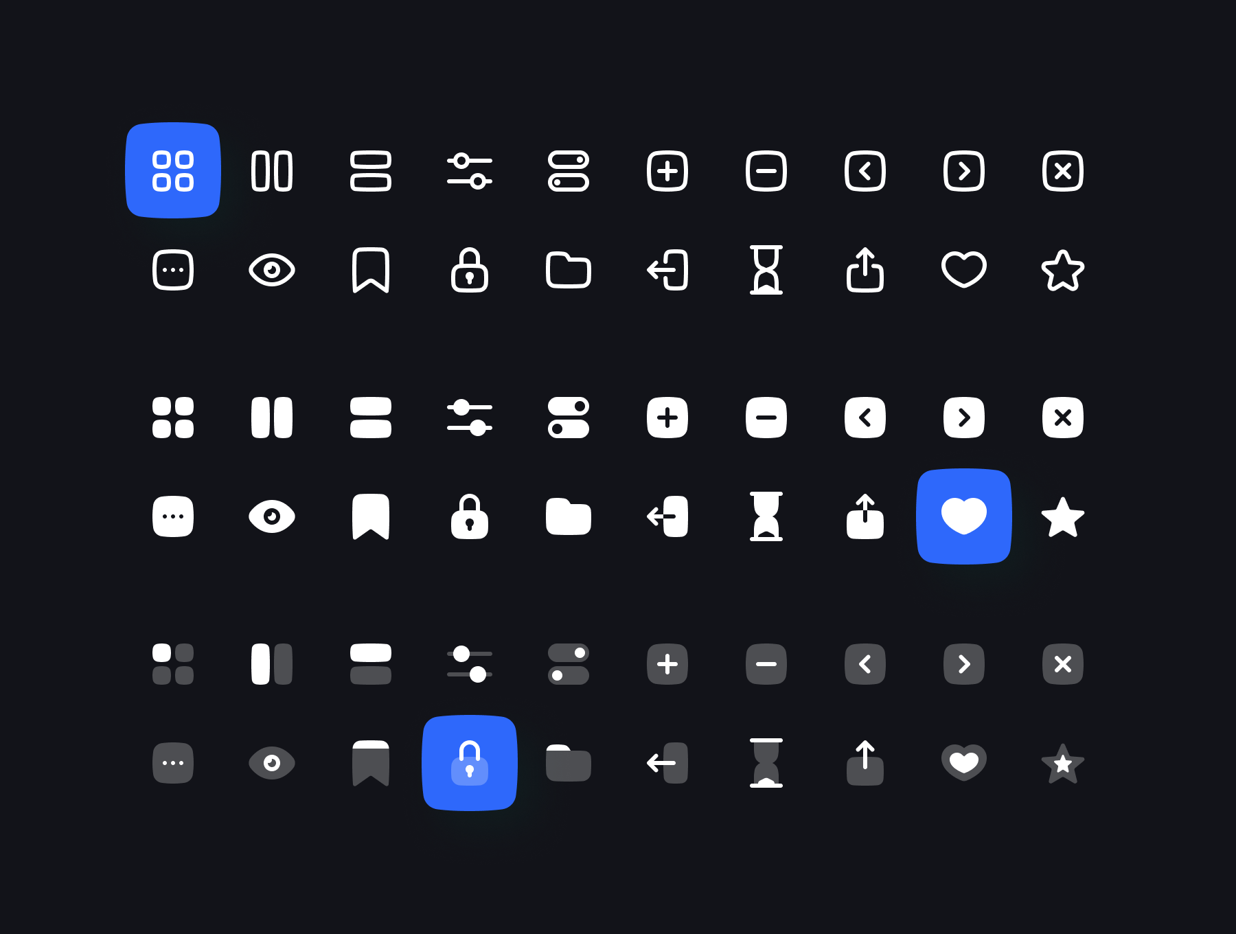 20种用户界面设计矢量图标集（3026） -