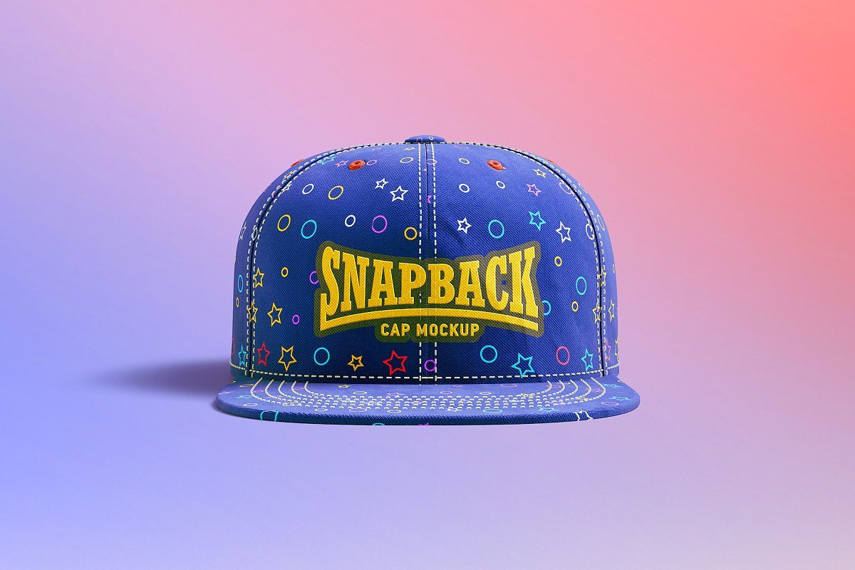 高品质Snapback帽子3D实体模型样机（2503） -